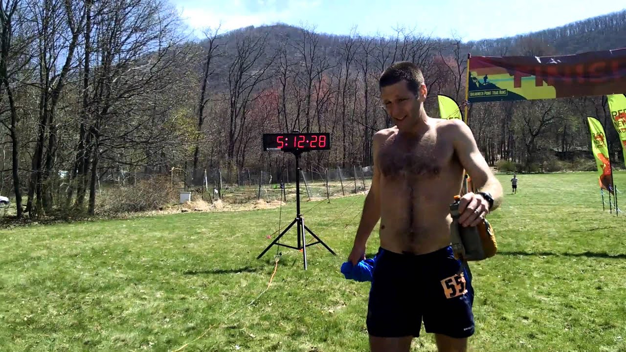 2015 Breakneck Point Marathon Finish