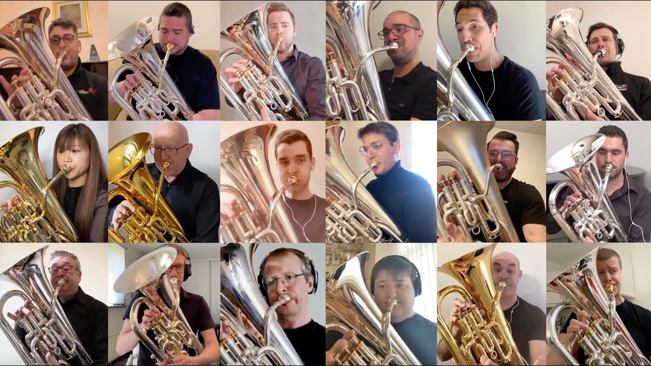The Besson European Euphonium Ensemble plays 