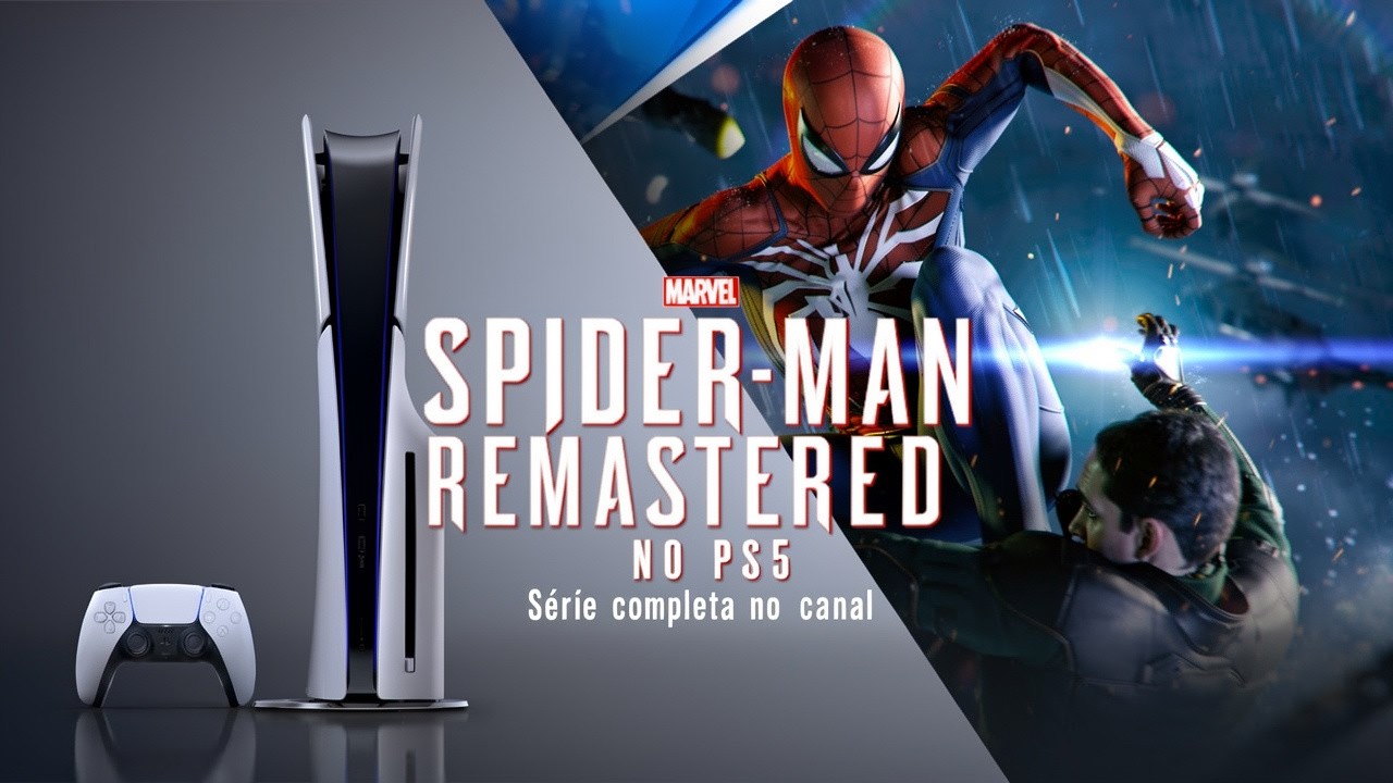PS5 SLIM 825gb JOGANDO Spider-Man Remastered em 2k 60 FPS - Pela PrimeiraVez