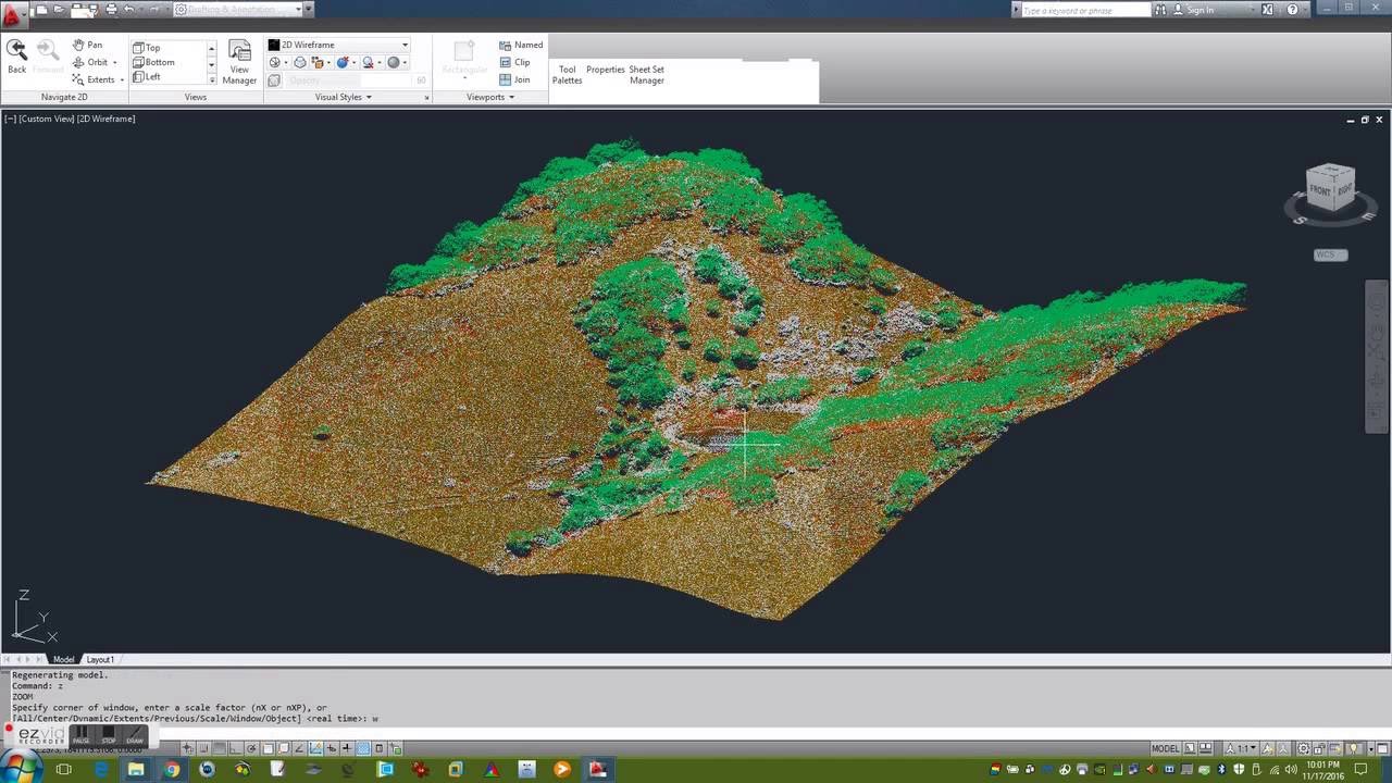 Batch Convert LIDAR Point Clouds to DXF Point Clouds - AutoCAD LAS LAZ