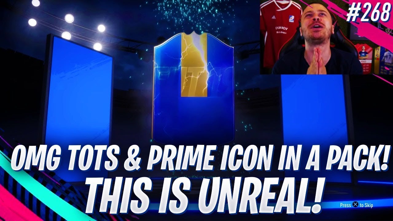 FIFA 19 OMG INSANE PRIME ICON & TOTS IN A PACK - MY BEST BUNDESLIGA TOTS PACK OPENING
