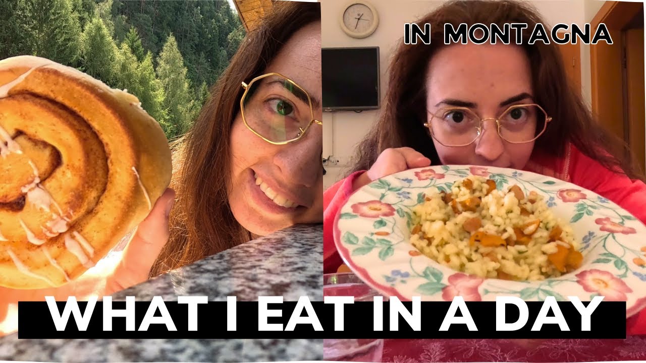 Cosa mangio in un giorno, ma in montagna