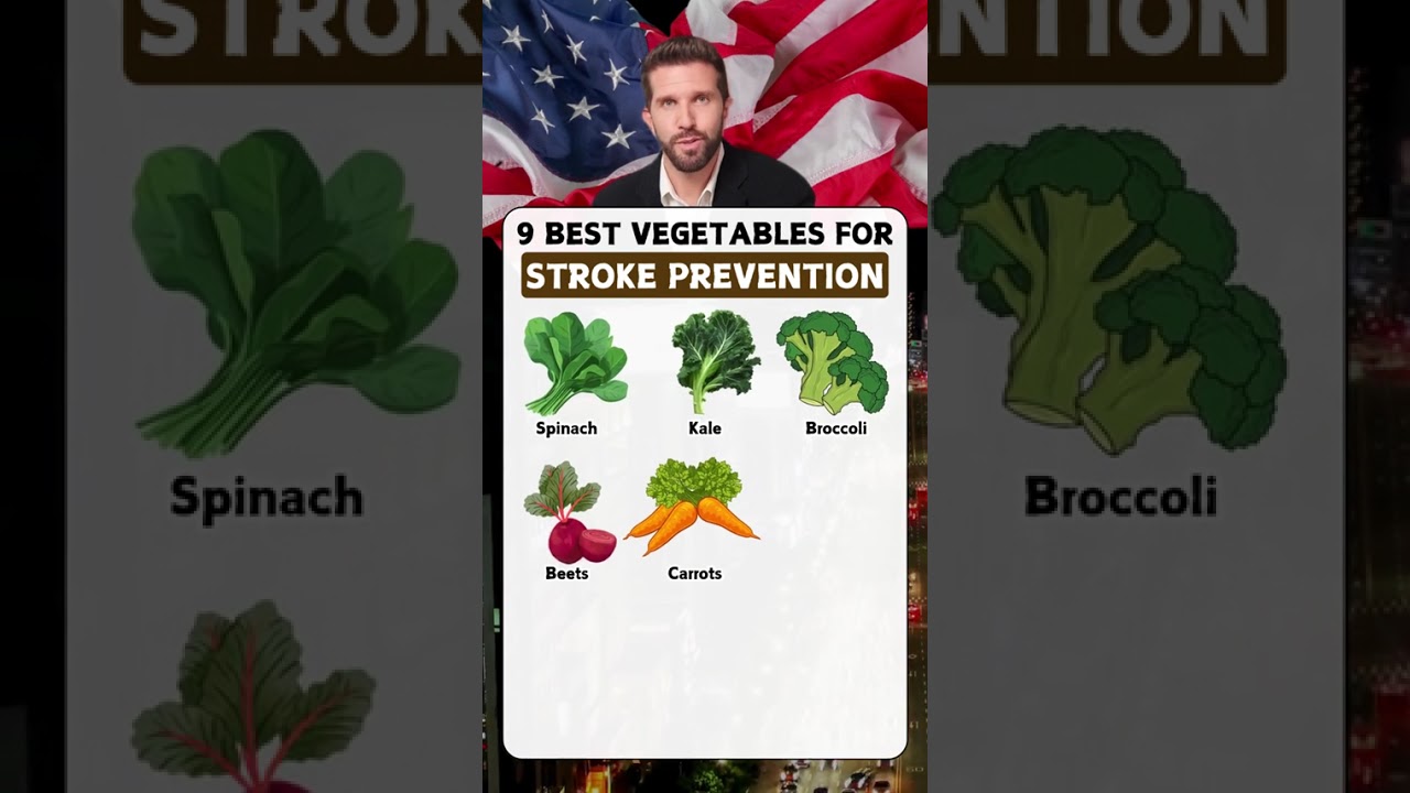 9 best vegetables for stroke prevention #healthy #healthcare... #Shorts #tophealth0542