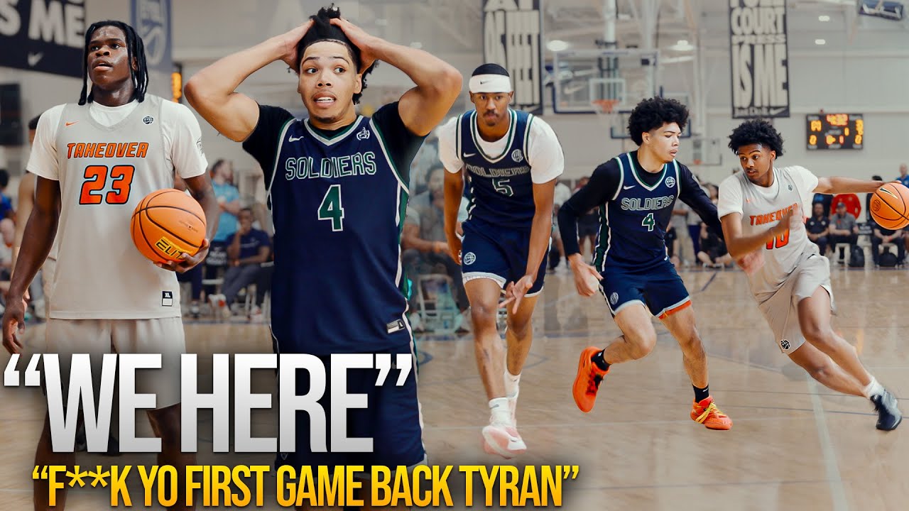 #1 Tyran Stokes FIRST GAME BACK VS TTO 5 Stars GOT LIKE DAT?? #1 PG Jason Crowe is 2ode bruh 🤦🏽‍♂️
