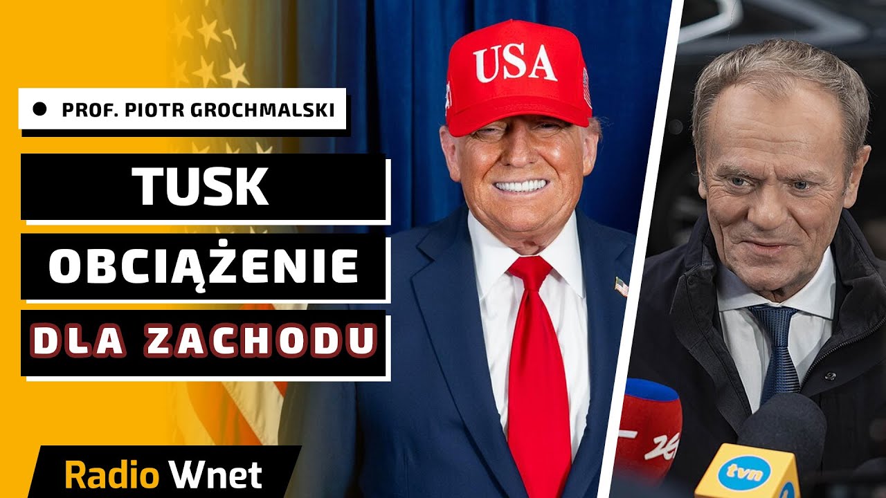 Prof. Grochmalski: Tusk jest radioaktywny. Branie go przez Zach&oacute;d do USA byłoby za dużym ryzykiem