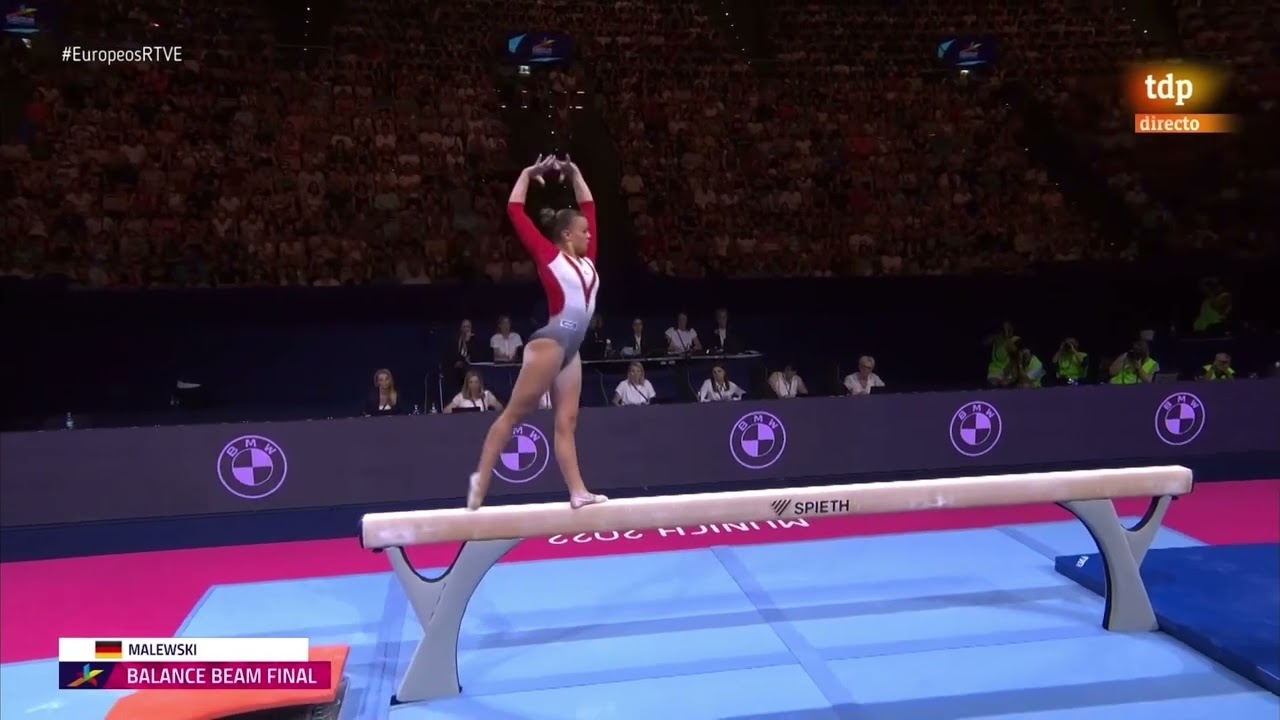 Emma Malewski (GER) BB EF 🥇 2022 European Championships Finals 13.466