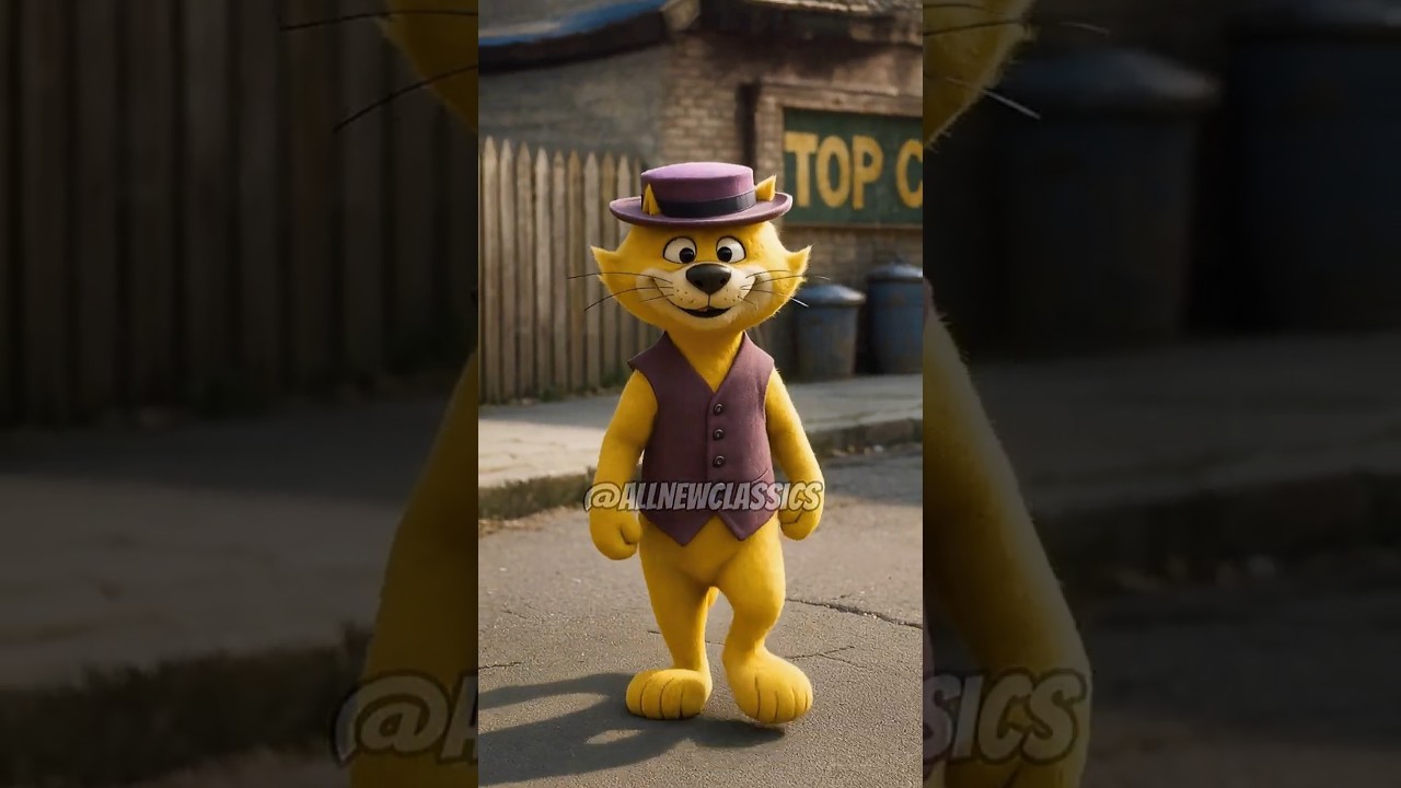 Top Cat Reimagined in Real Life! 😺🎩 The Coolest Alley Cat Reimagined!