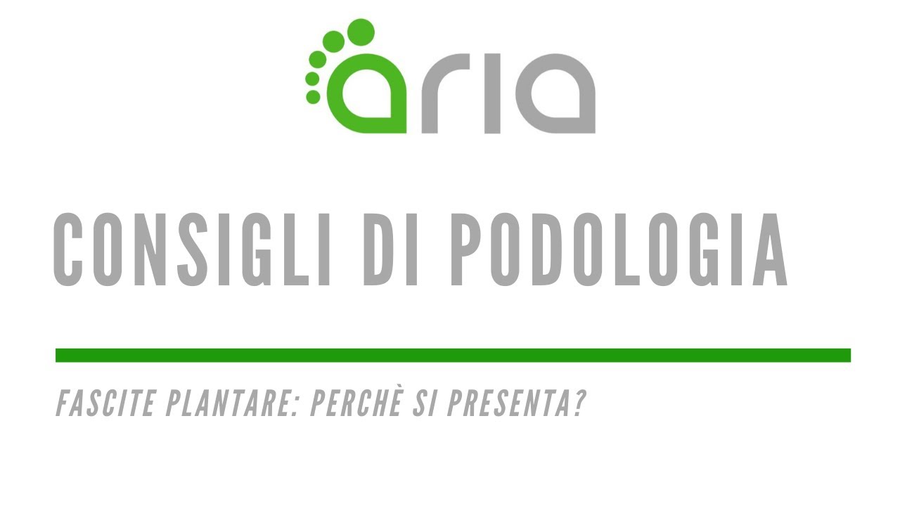 Fascite plantare: perchè si presenta?