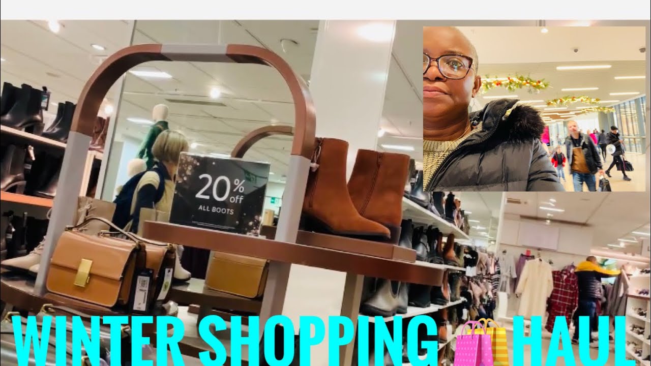 SHOP WITH ME AT PETERBOROUGH QUEENS GATE || WINTER SHOPPING 🛍 HAULED|| Cambridgeshire