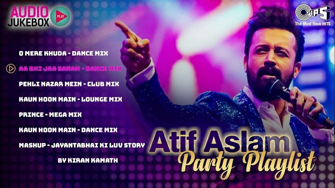 Atif Aslam Party Playlist | Dance & Party Songs | Audio Jukebox | Bollywood Party Hits 2025 Songs