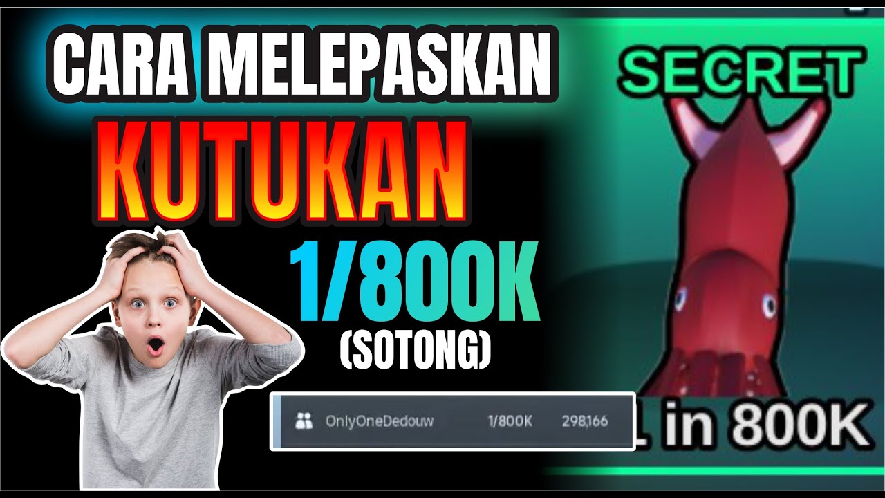 TUTORIAL MELEPASKAN KUTUKAN SOTONG (GIANT SQUID) 1/800K ALA DEDOUWWOW #roblox #fishit #robloxfishit