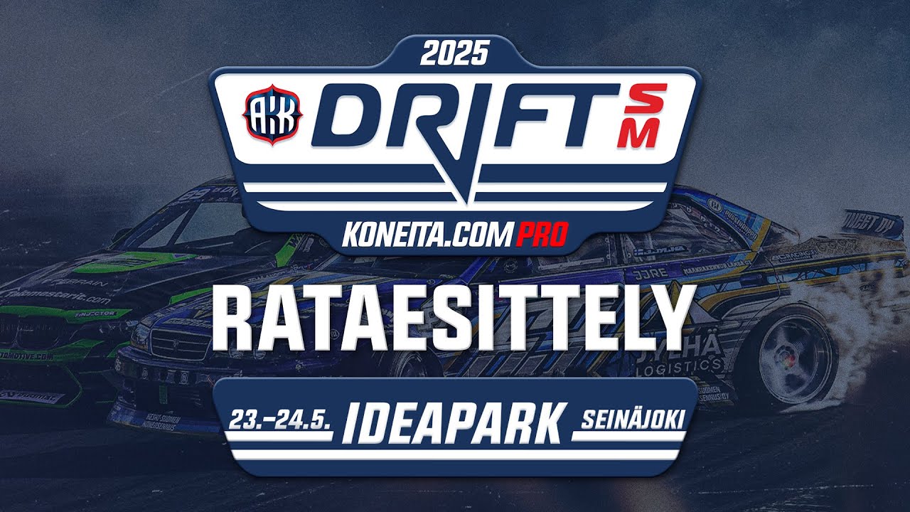 DRIFT SM / PRO / IDEAPARK, SEIN&Auml;JOKI / Rataesittely