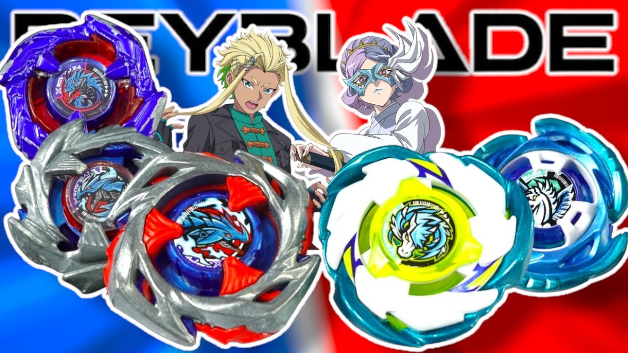 ALL DRAGOON/DRAKE BEYS vs ALL PEGASUS BEYS | Khrome VS Omega | BEYBLADE X