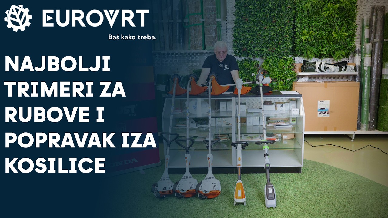 Najbolji trimeri za košnju rubova i popravak iza kosilice