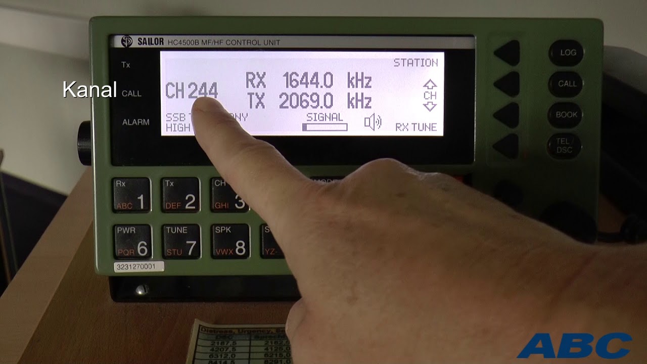 Tutorial: Einstellen der Scan-Modi im Kurzwellengerät HC4500B