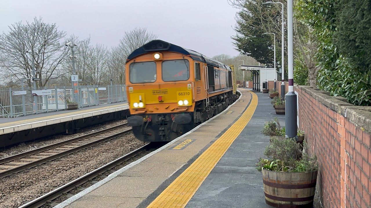 “Bo'ness and Kinneill railway” 66310 4L65 Doncaster Iport Gbrf to Felixstowe North Gbrf 26/1/2026