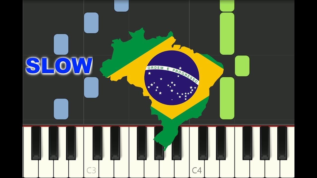 SLOW piano tutorial 