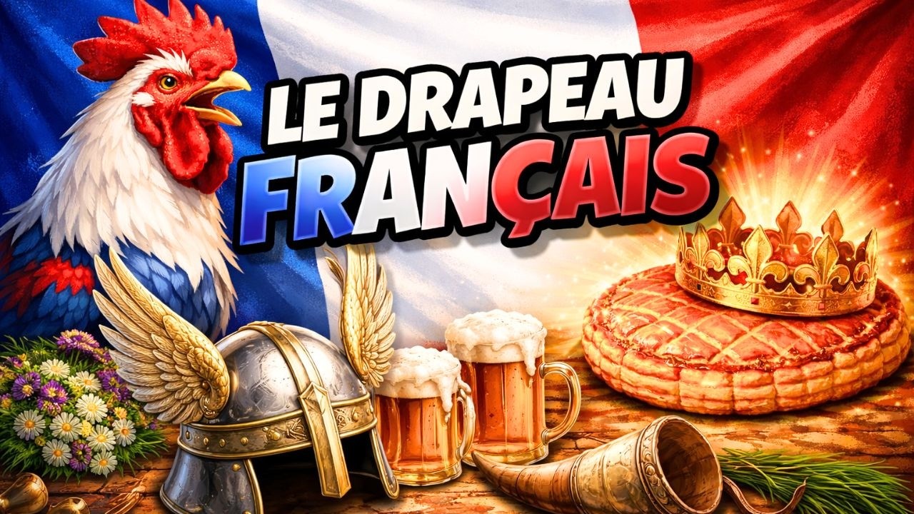 🇫🇷 Pourquoi le Drapeau Français ressemble à ça? Son Histoire Décrypté...