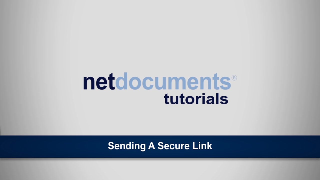 How To Send A Secure Link | ndTutorials