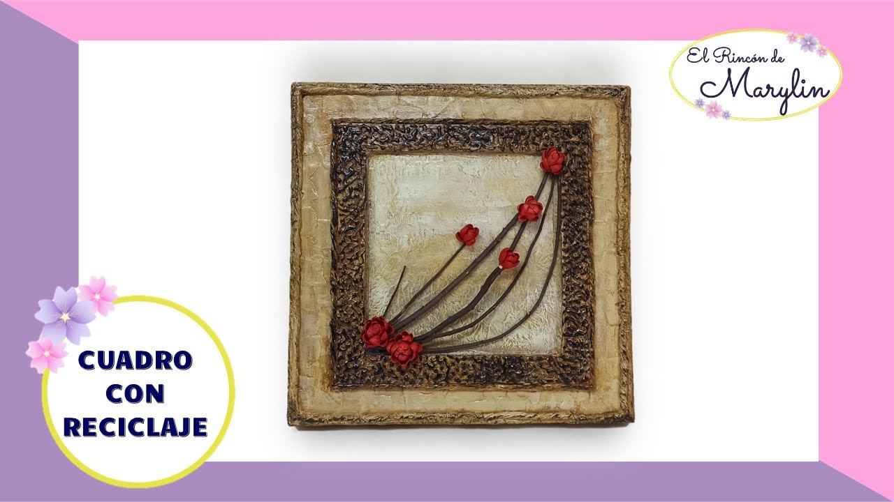 Cuadros caseros decorativos con carton