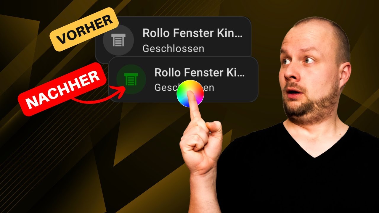 🎨 Individueller Look fürs Home Assistant Dashboard! (Icon-Farbe ändern!)