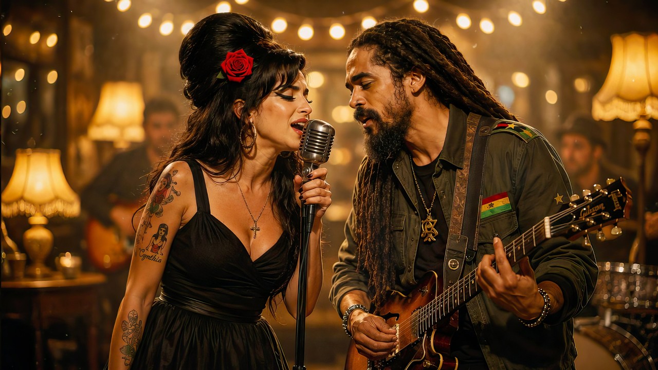 Amy Winehouse & Damian Marley - Whispering Moon 🎶 | Best Reggae Pop Soul Blues Mix