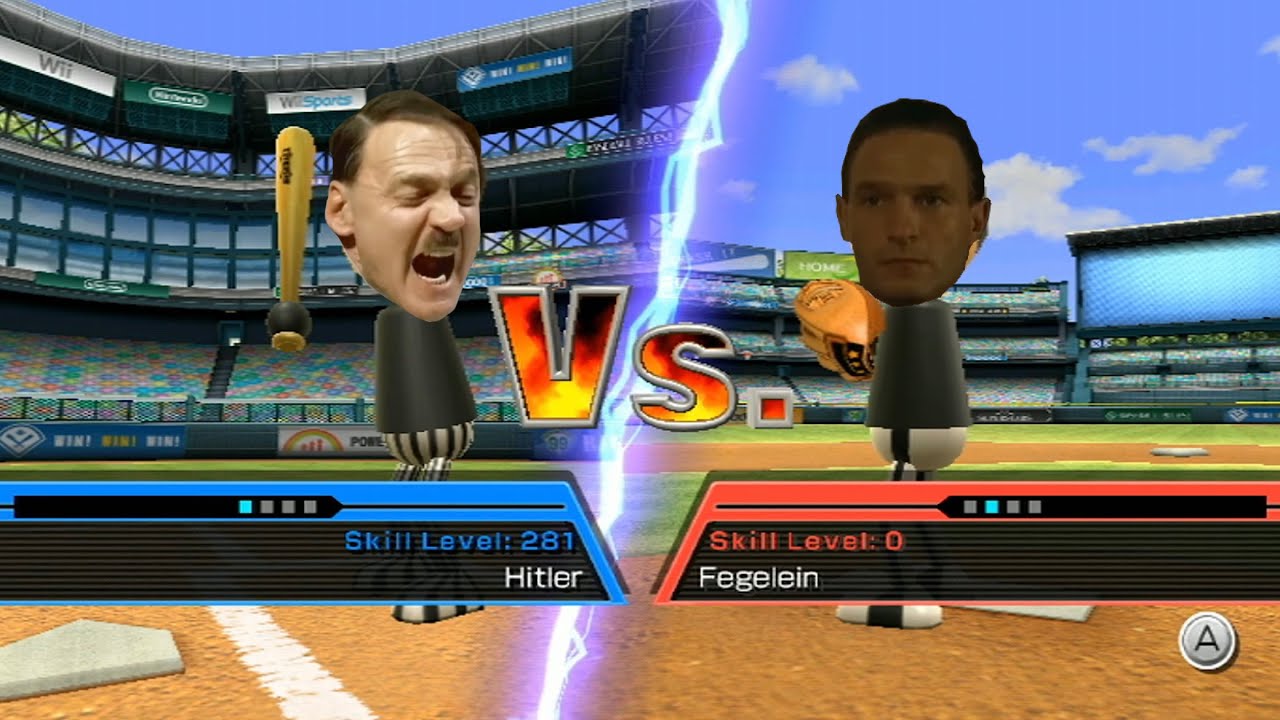 Hitler vs. Fegelein - Wii Sports Baseball