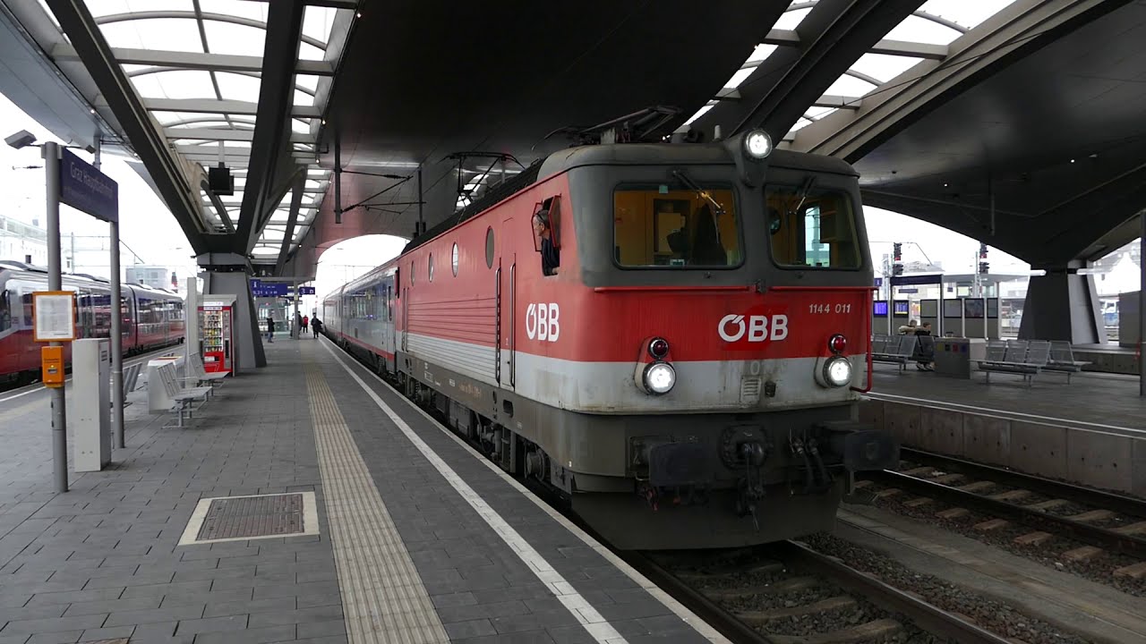 1144 011 | IC 518 | Abfahrt Graz Hbf