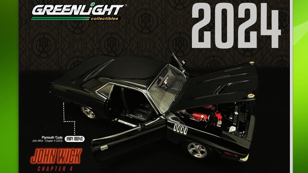 Greenlight Collectibles 2024 Catalog! New Toolings look flip through