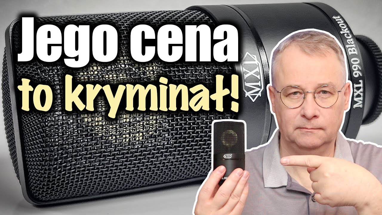 Taniej się nie da - MXL 990 Blackout