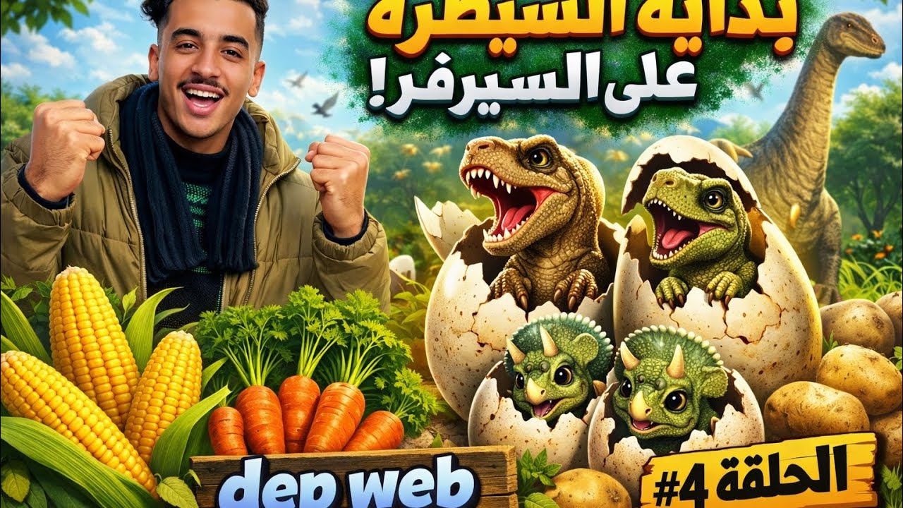 بداية السيطرة على السيرفر TEAM SPIDER (الحلقة 4) #arkmobile #ark #gaming 
