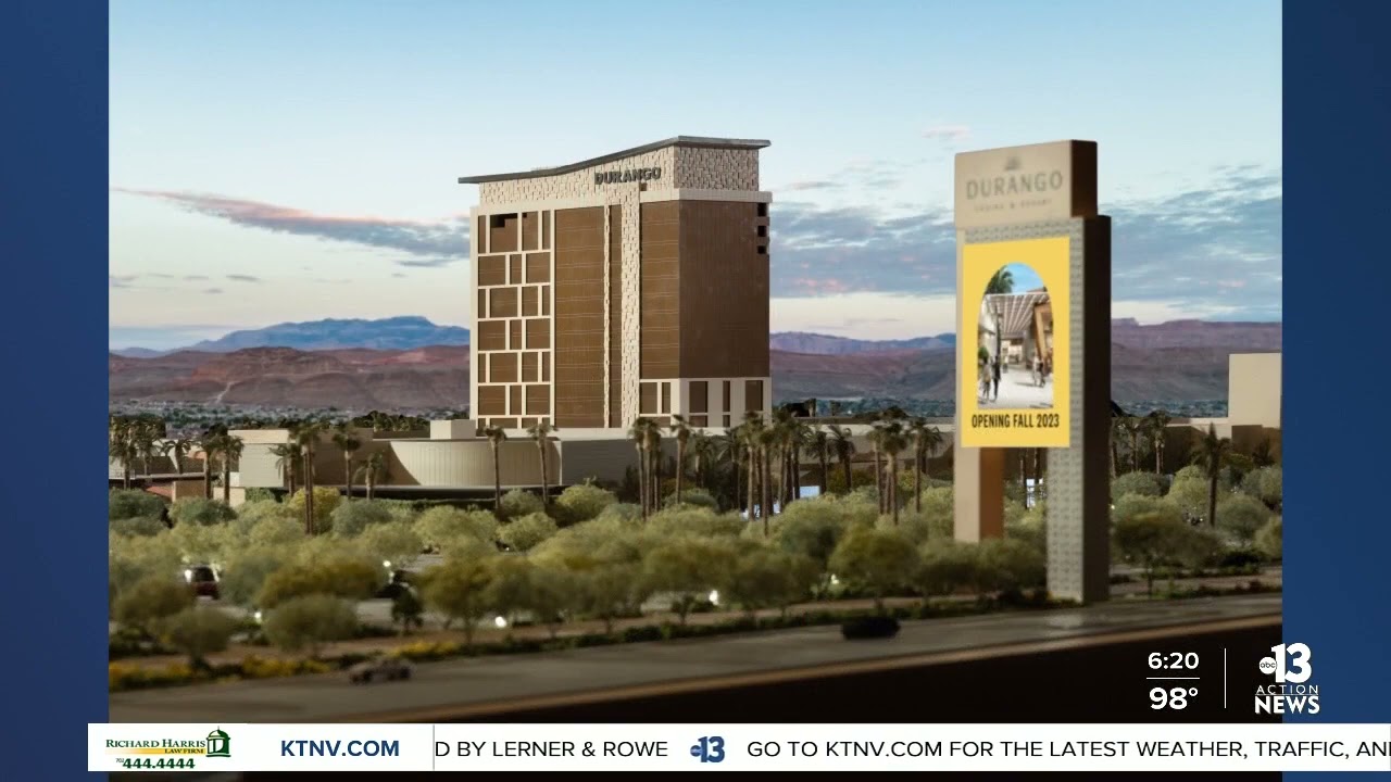 Durango Casino & Resort model previews new location