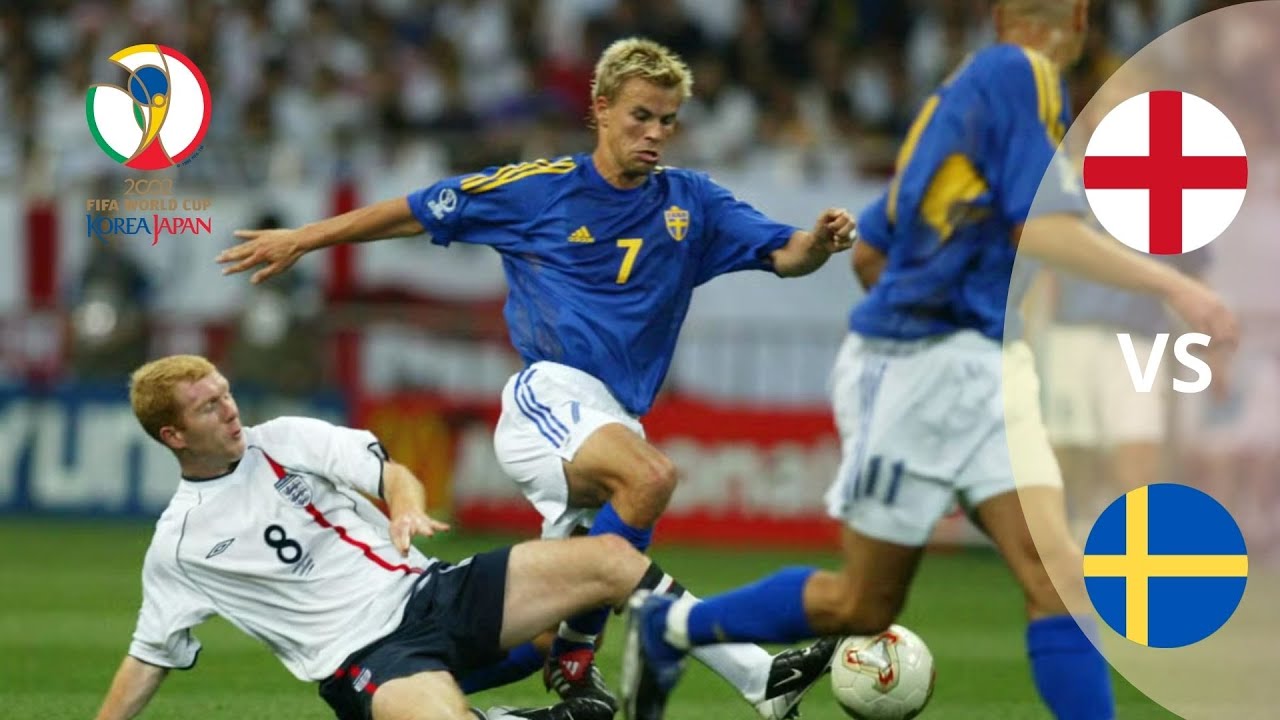 England - Sweden World Cup 2002 // Highlights 1080i widescreen (Beckham) //