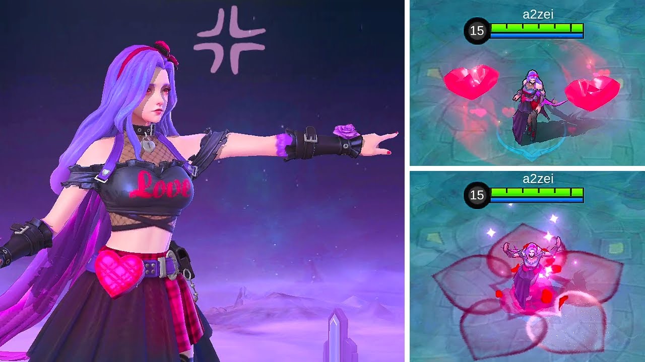 MLBB Carmilla Phantom Countess Valentines Skin Spotlight