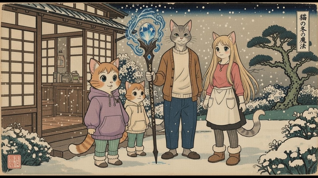 Step Inside the Most Relaxing Cat Home Ever&hellip; &ndash; Studio Ghibli Inspired ASMR