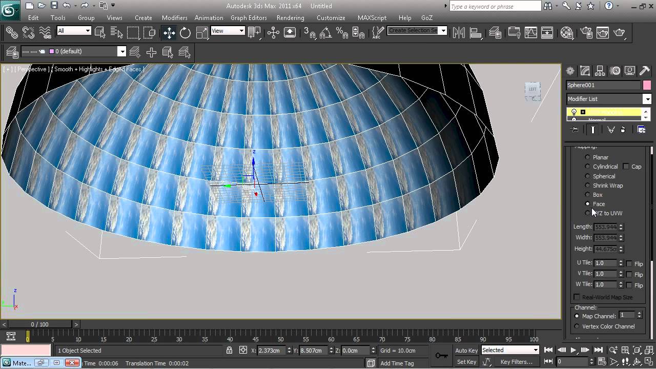 3Ds Max Tutorial - Sky Texture Background Setup