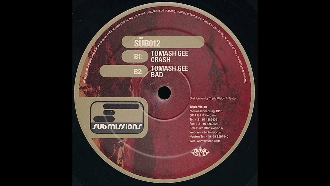 Tomash Gee - Bad (B2) [SUB012]