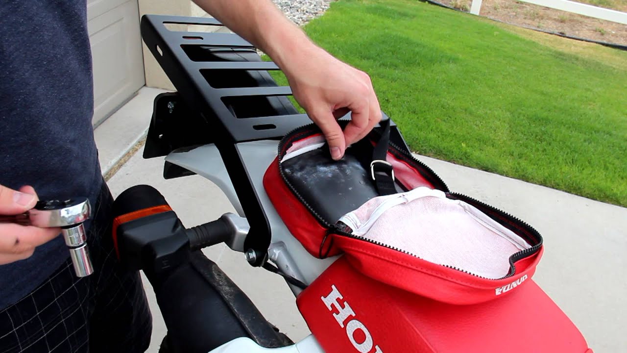 Honda XR650L Rack for Cargo and Luggage