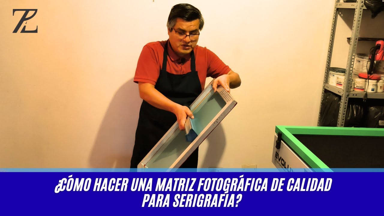 ¿Cómo hacer una matriz fotográfica de calidad para serigrafía?