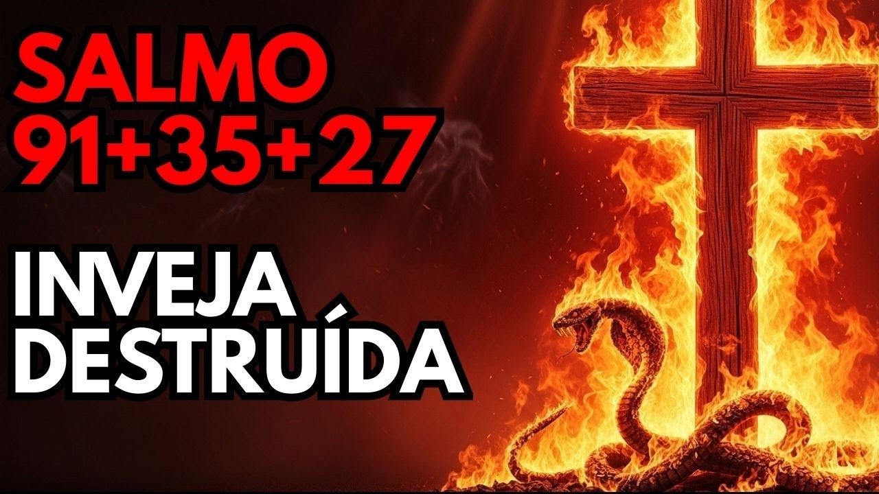 ⚔️ Salmo 91+35+27 ATIVA muralha de fogo: toda inveja retorna à origem em 24 horas