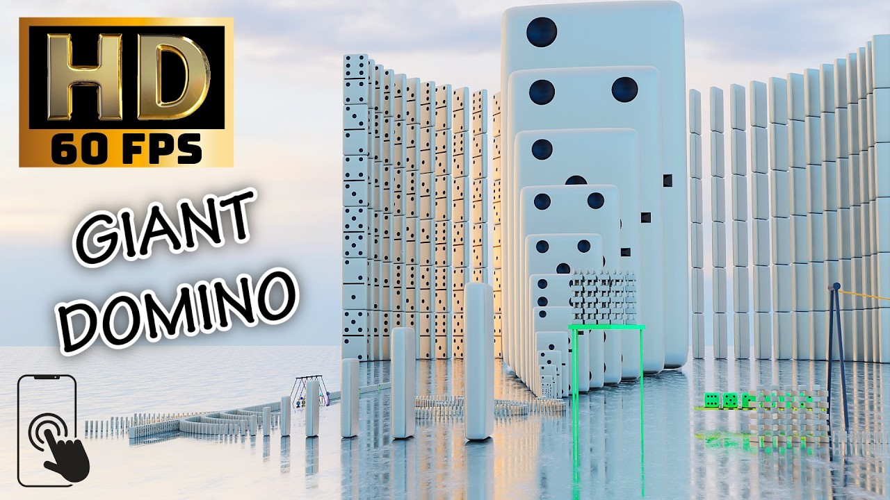 GIANT DOMINO EFFECT❤️