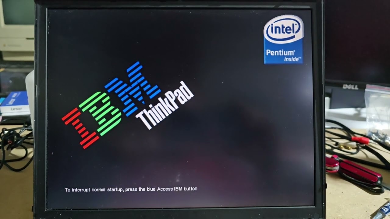 IBM ThinkPad T41P Revived! From Dumpster to Booted!