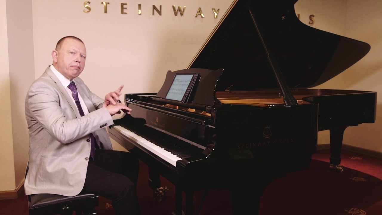 Piano lesson on how to avoid tension in your playing