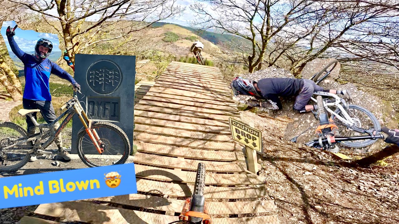 FIRST TIME EVER AT DYFI BIKEPARK!!!