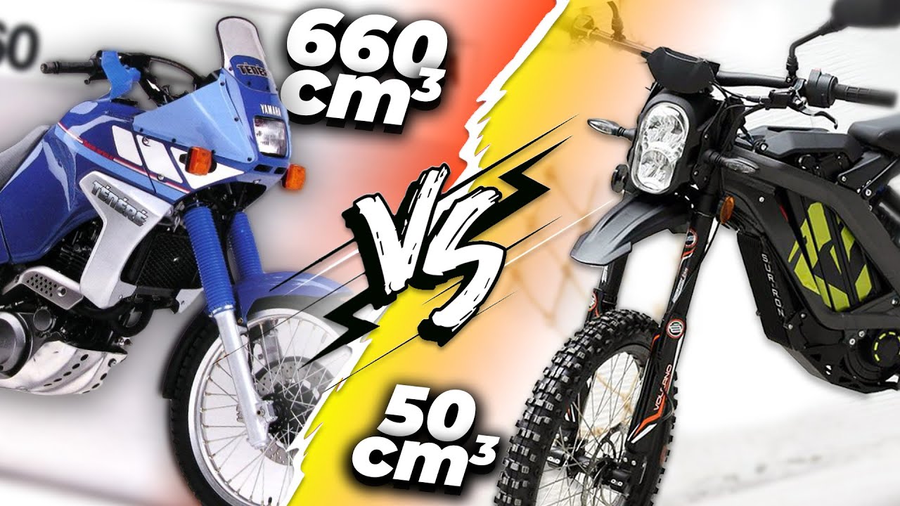 MOTO &Eacute;LECTRIQUE SUR-RON vs TENERE XTZ 660