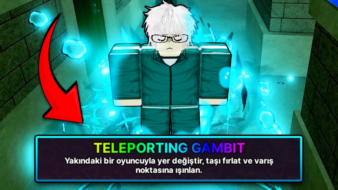 TELEPORTING GAMBIT GÜCÜ BÖYLE OYNANIR!! (ÇOK GÜÇLÜ) | Roblox Ink Game Türkçe