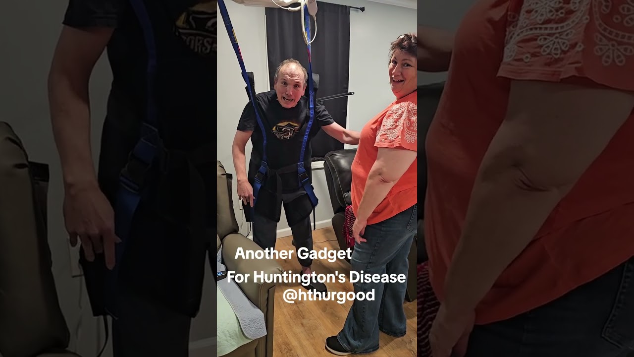 Another gadget for my husband's Huntington's Disease 