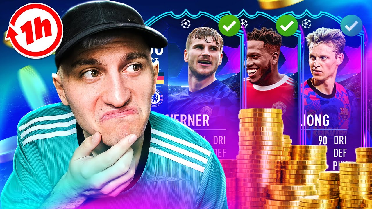 How Many FIFA 22 Coins Can You Make in 1 Hour? 🤔