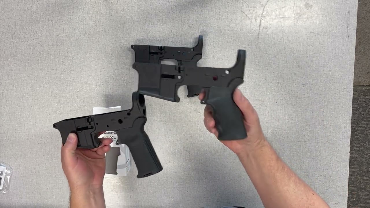 Magpul K2 XL vs K2 vs Ergo Tactical Deluxe Grips
