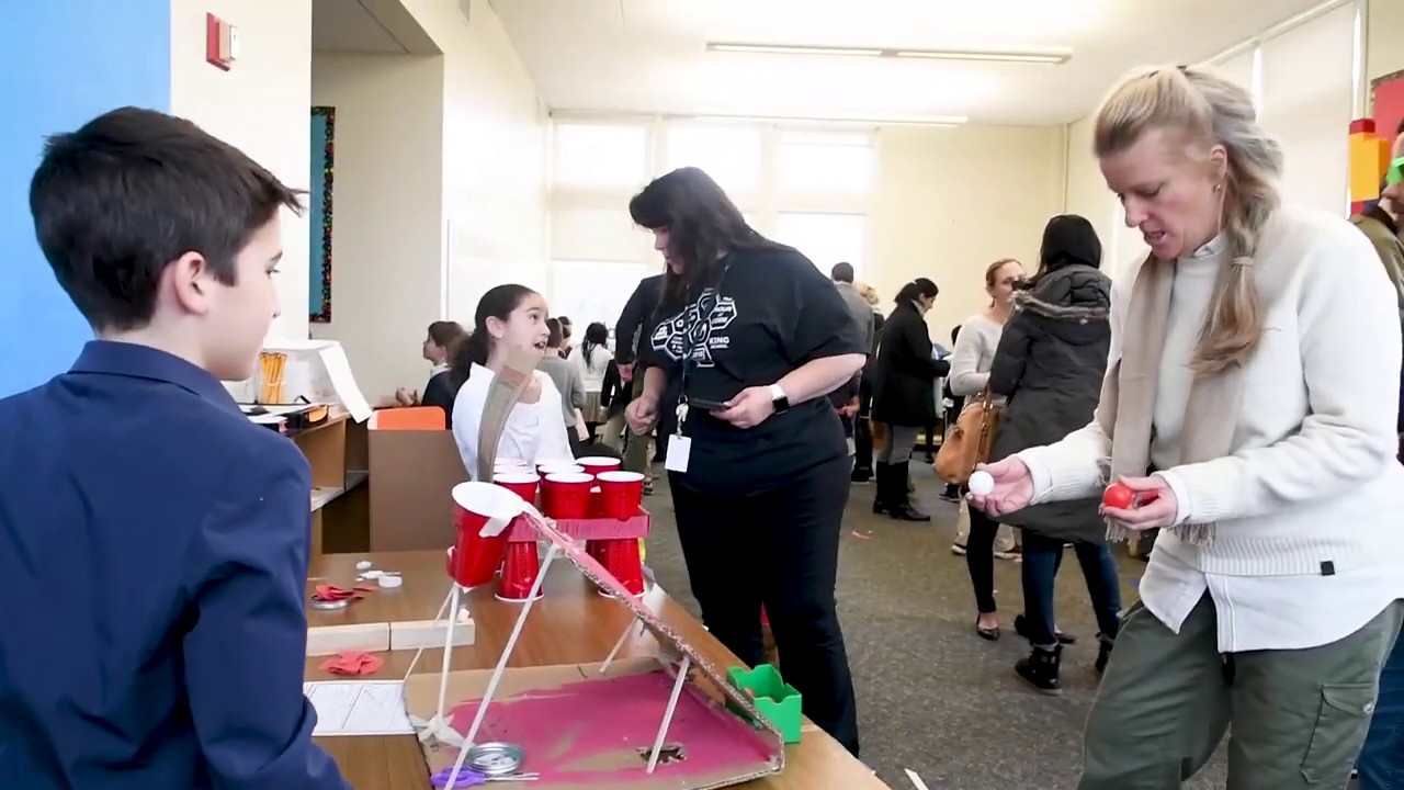 Grade 3 Motion Carnival explores science while having fun